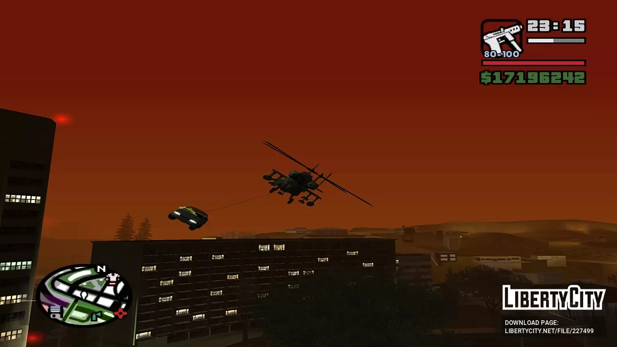 Магнит для вертолета / GTA San Andreas