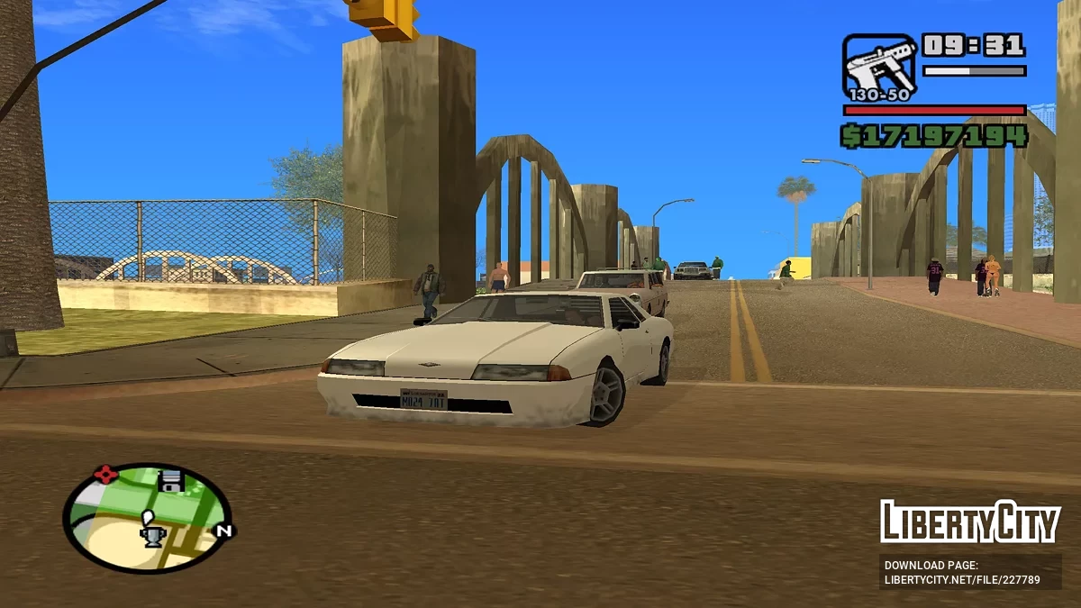Быстрая смена цвета автомобиля / GTA San Andreas