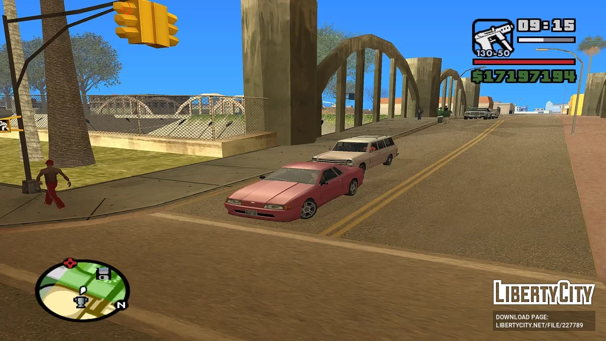 Быстрая смена цвета автомобиля / GTA San Andreas
