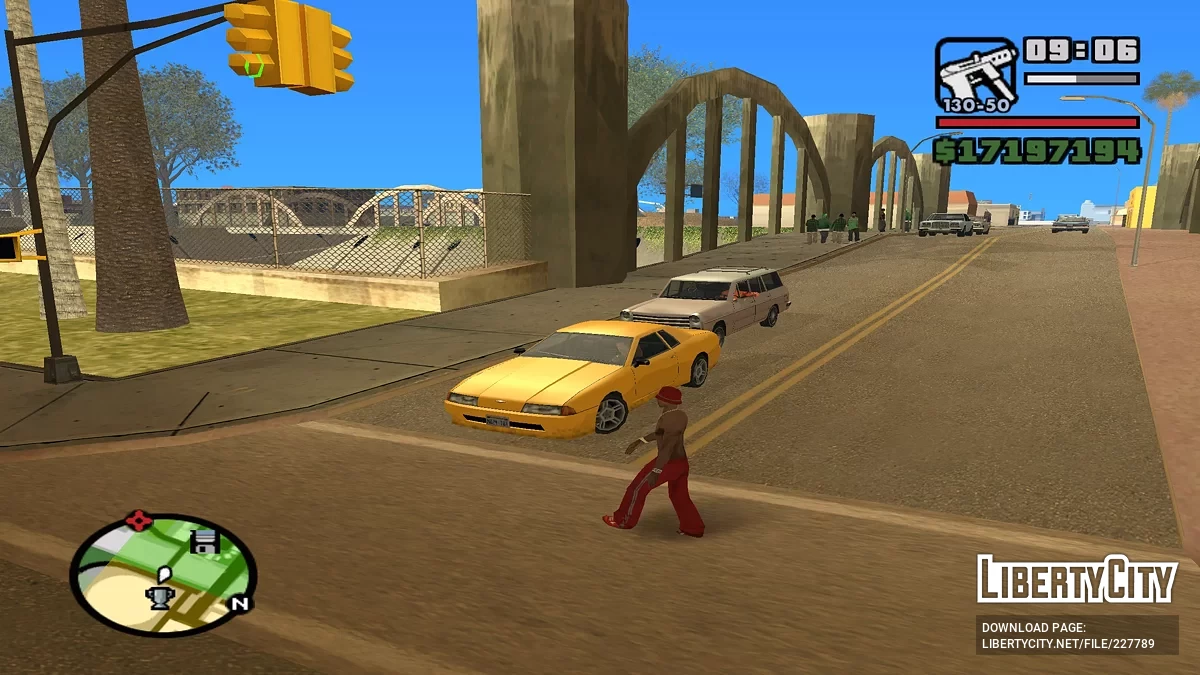 Быстрая смена цвета автомобиля / GTA San Andreas