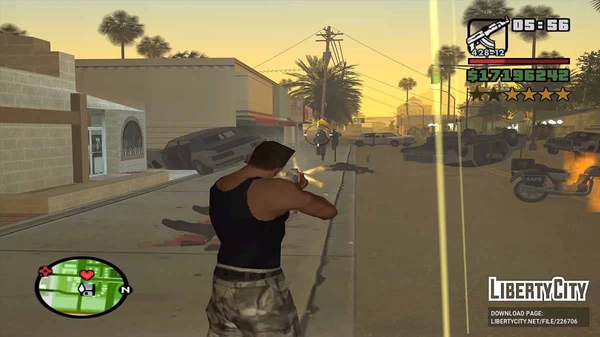 Музыка при розыске / GTA San Andreas