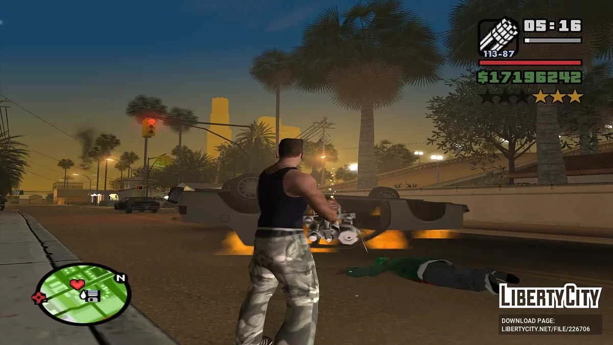 Музыка при розыске / GTA San Andreas