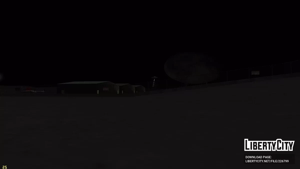 Открытая Зона 51 и НЛО / GTA San Andreas