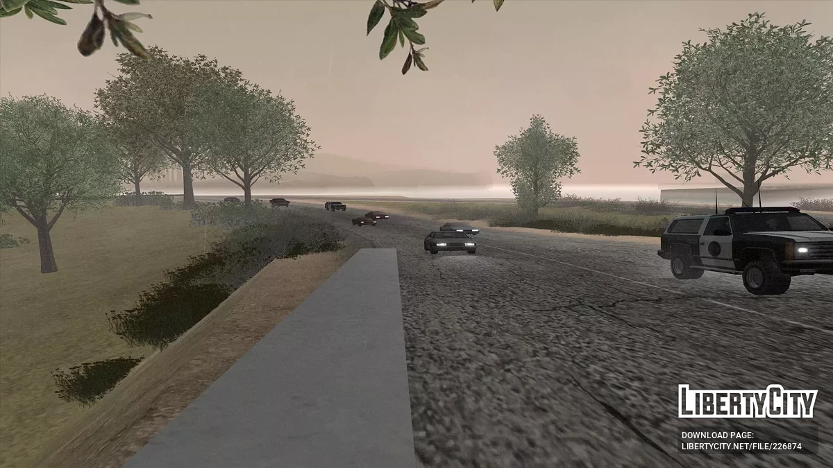 Живой трафик в деревнях / GTA San Andreas
