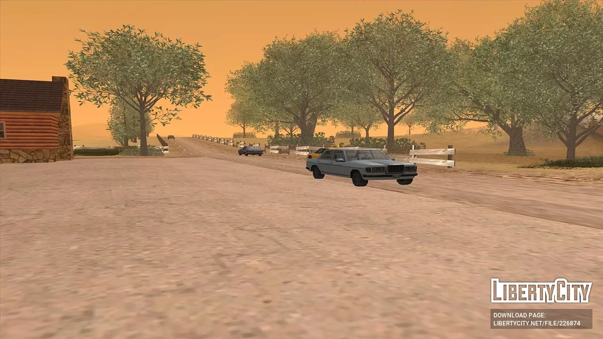 Живой трафик в деревнях / GTA San Andreas
