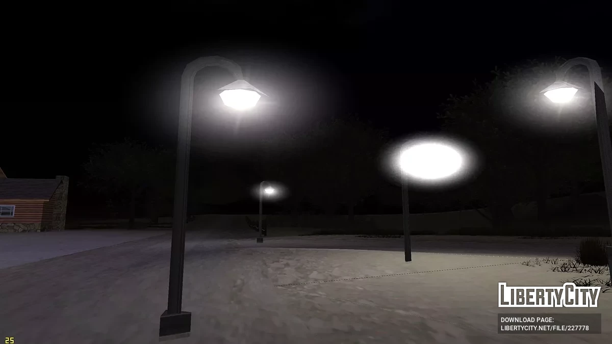 Спавн фонарей в любом месте / GTA San Andreas