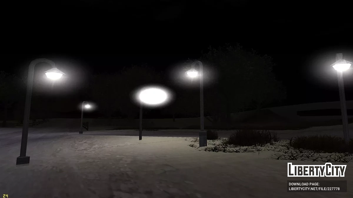 Спавн фонарей в любом месте / GTA San Andreas