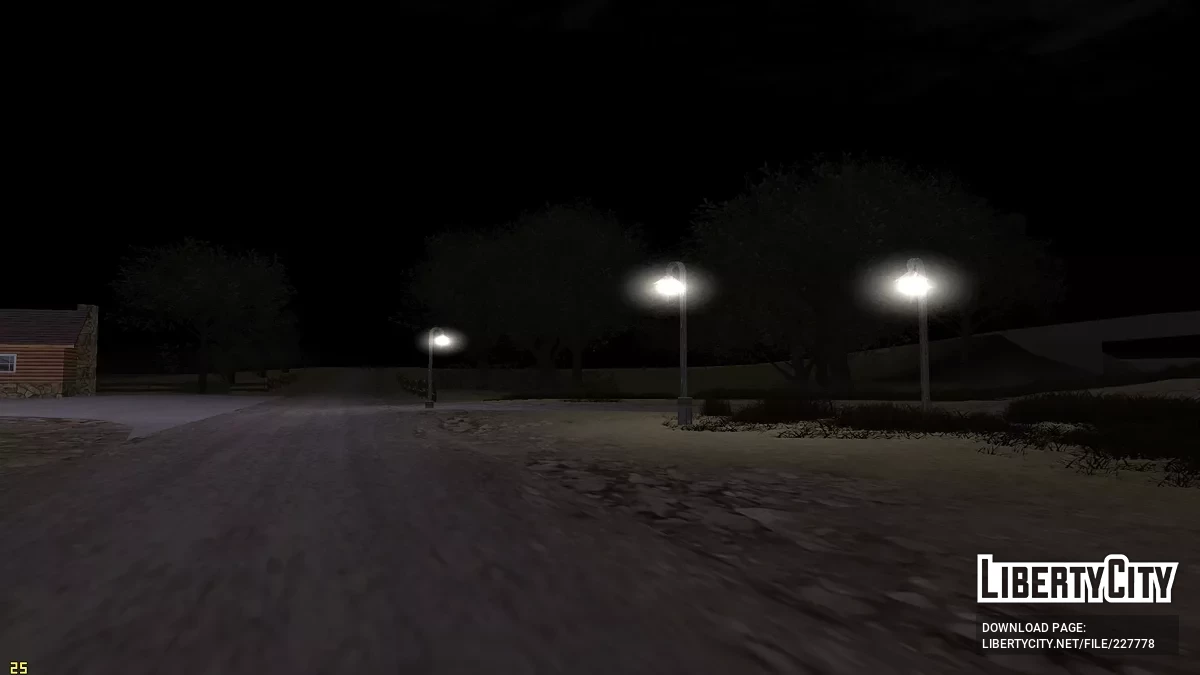 Спавн фонарей в любом месте / GTA San Andreas