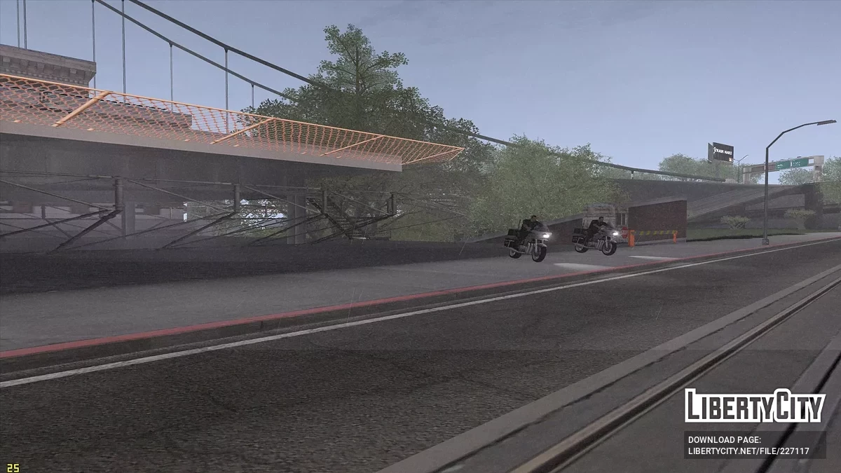 Посты у департамента в San Fierro / GTA San Andreas