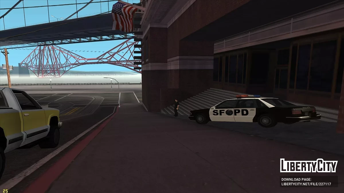 Посты у департамента в San Fierro / GTA San Andreas