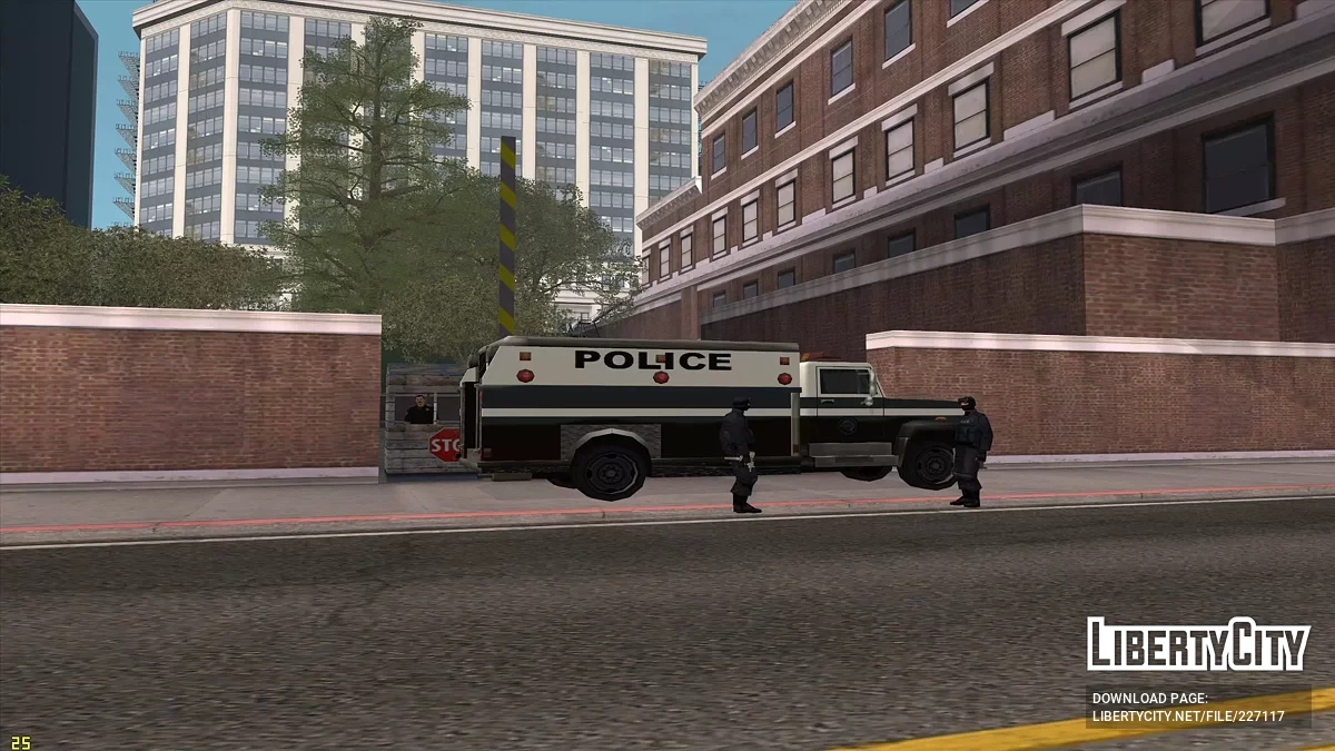 Посты у департамента в San Fierro / GTA San Andreas