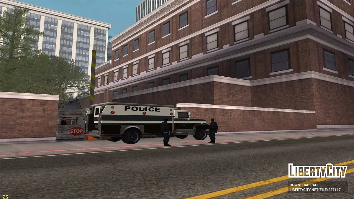 Посты у департамента в San Fierro / GTA San Andreas