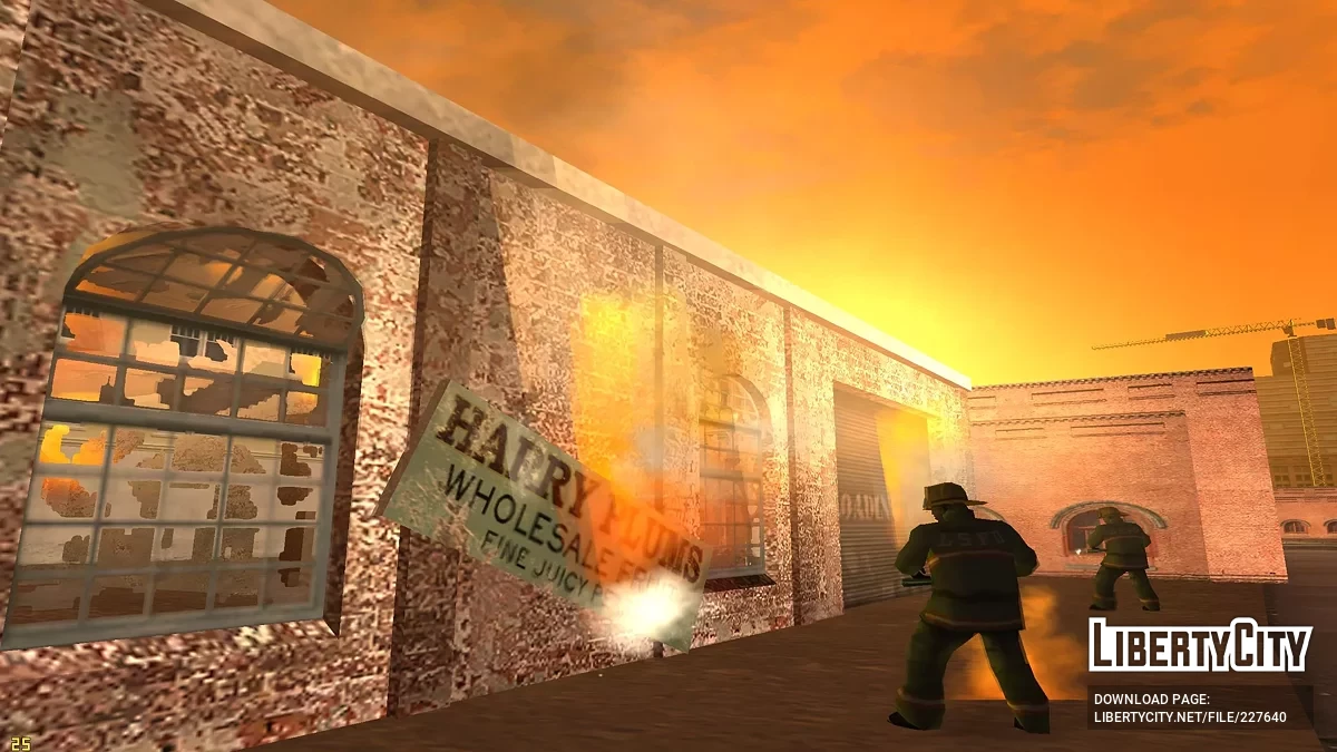 Пожар в San Fierro / GTA San Andreas
