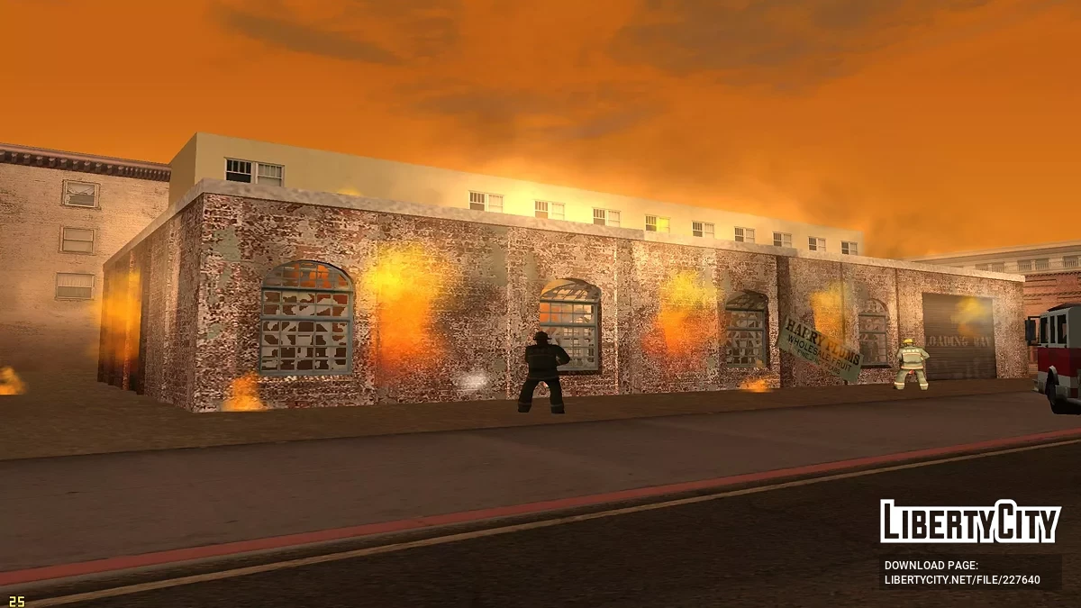 Пожар в San Fierro / GTA San Andreas