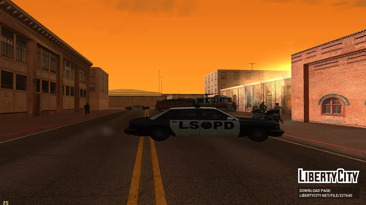 Пожар в San Fierro / GTA San Andreas