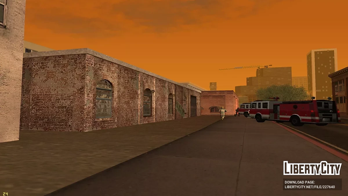 Пожар в San Fierro / GTA San Andreas