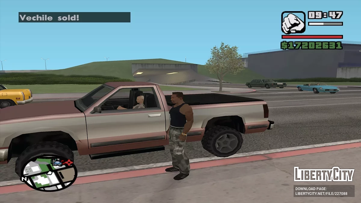 Продавай авто прохожим / GTA San Andreas