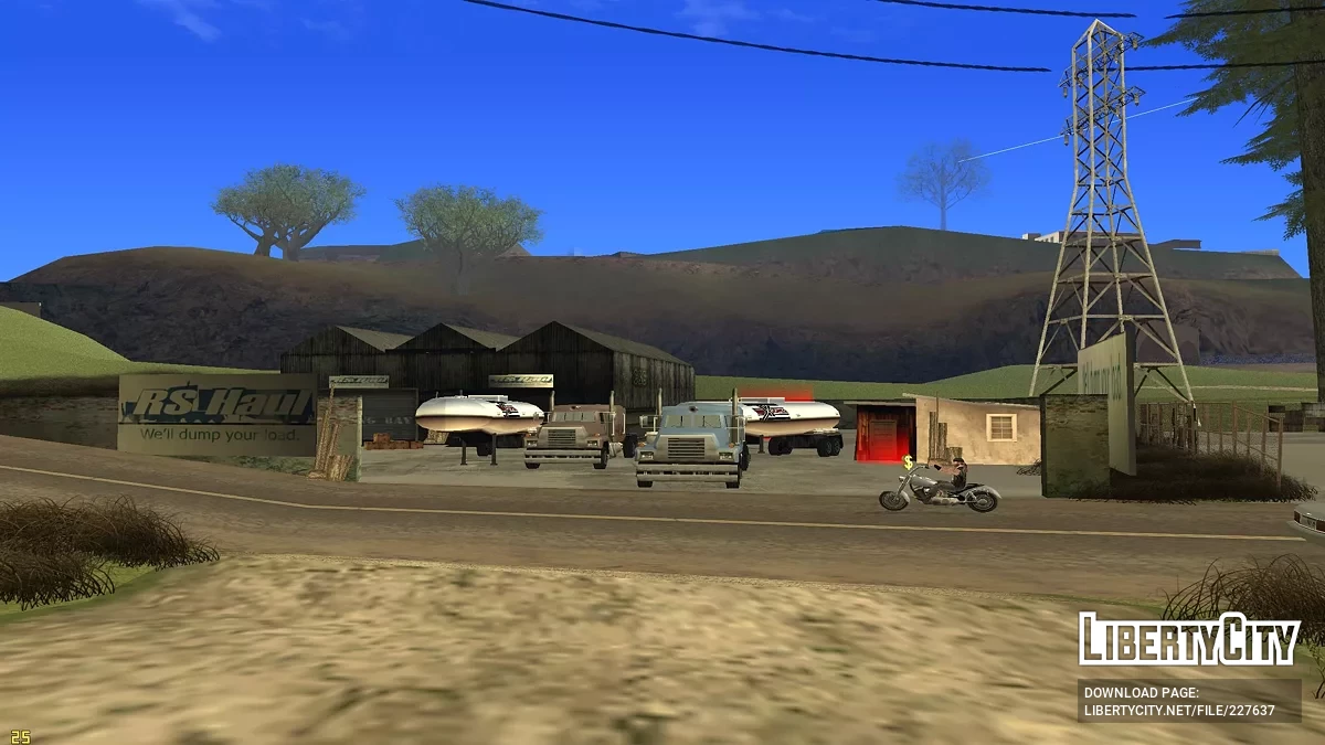 Продажа грузовиков с прицепами / GTA San Andreas