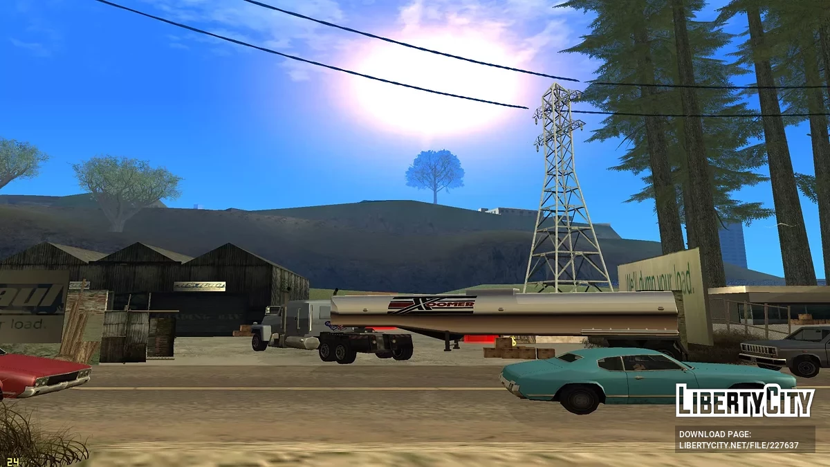 Продажа грузовиков с прицепами / GTA San Andreas