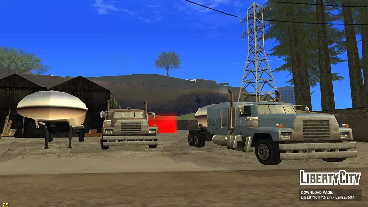 Продажа грузовиков с прицепами / GTA San Andreas