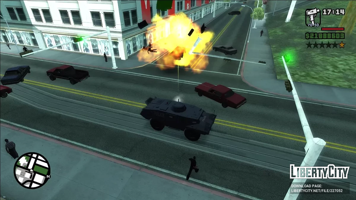 Оружие фургона S.W.A.T. (Исправленная версия) / GTA San Andreas