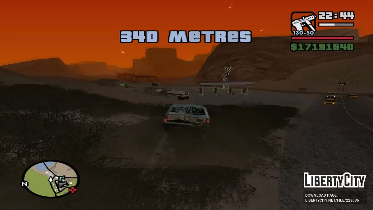 Счетчик Километража / GTA San Andreas