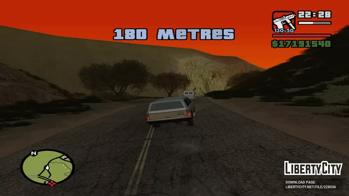Счетчик Километража / GTA San Andreas