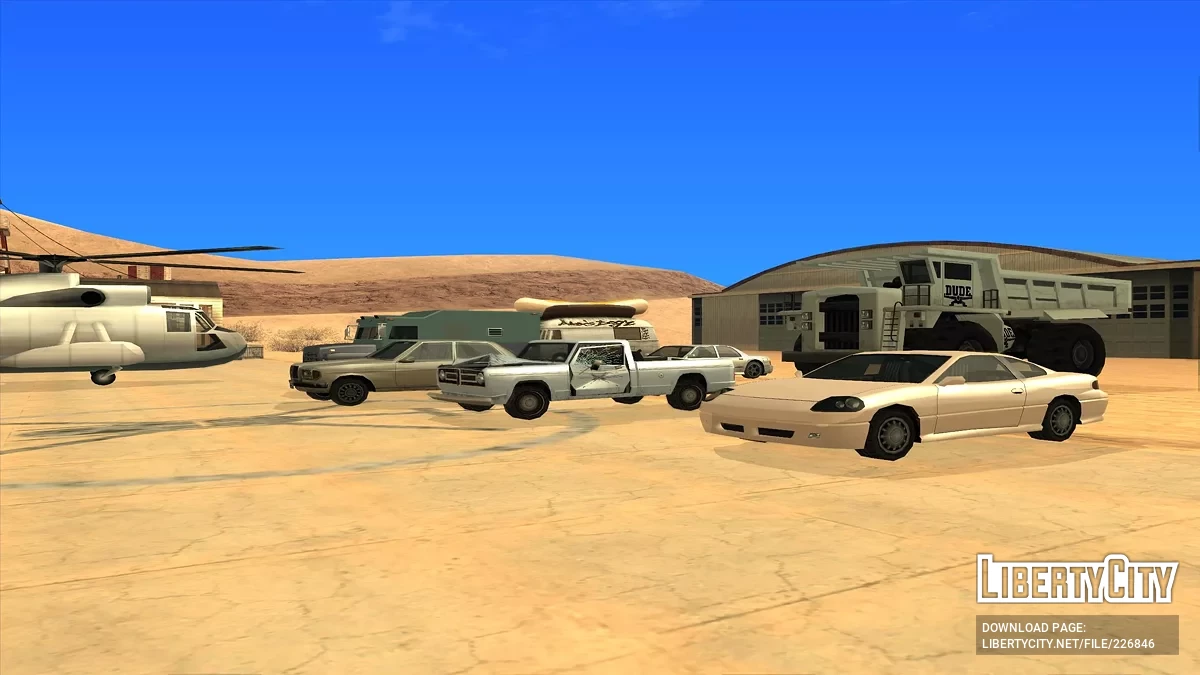 Спавн случайного транспорта / GTA San Andreas