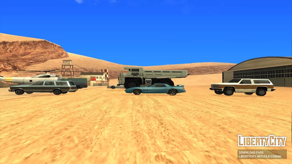 Спавн случайного транспорта / GTA San Andreas