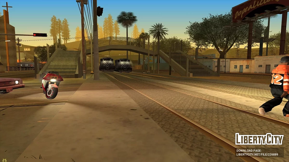 Сумасшедшие поезда / GTA San Andreas