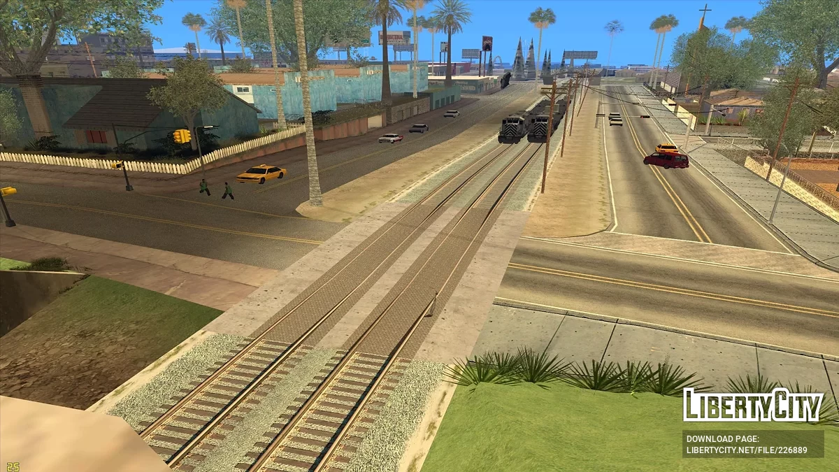 Сумасшедшие поезда / GTA San Andreas