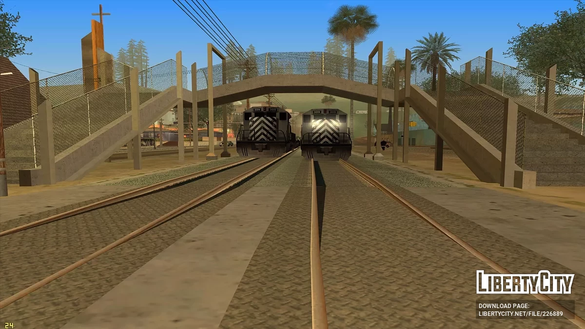 Сумасшедшие поезда / GTA San Andreas