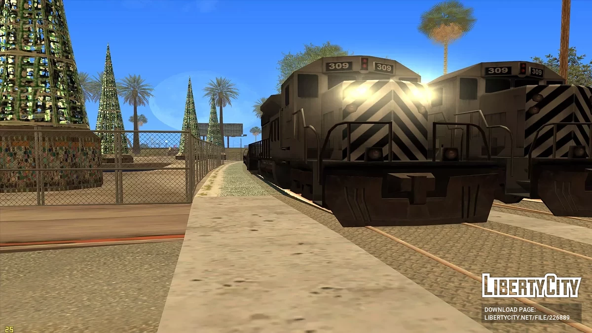 Сумасшедшие поезда / GTA San Andreas