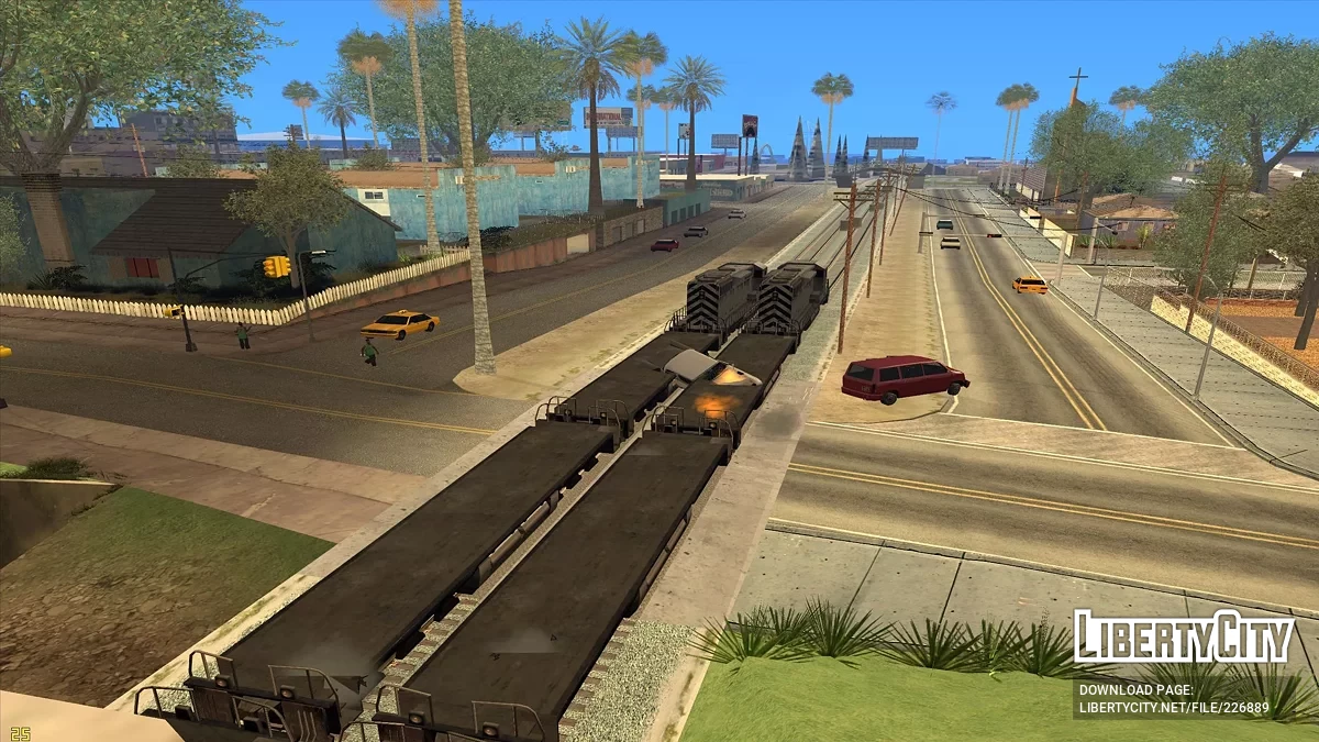 Сумасшедшие поезда / GTA San Andreas