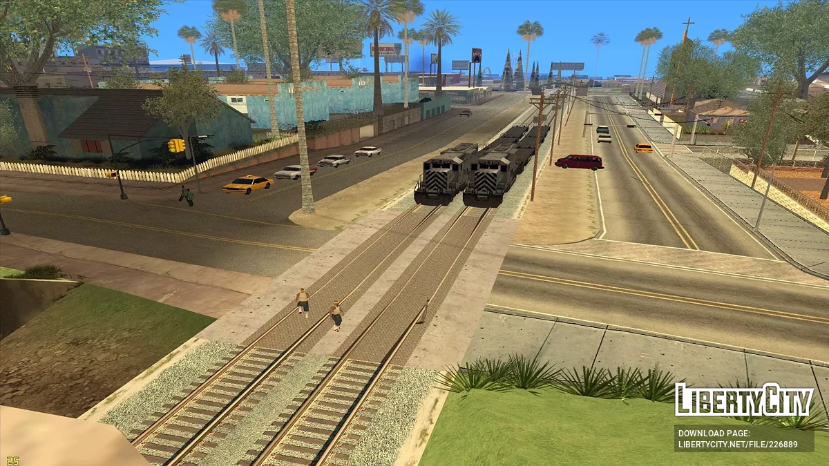 Сумасшедшие поезда / GTA San Andreas