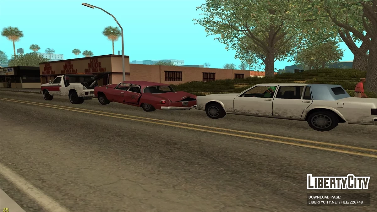 Транспорт с прицепами и не только / GTA San Andreas