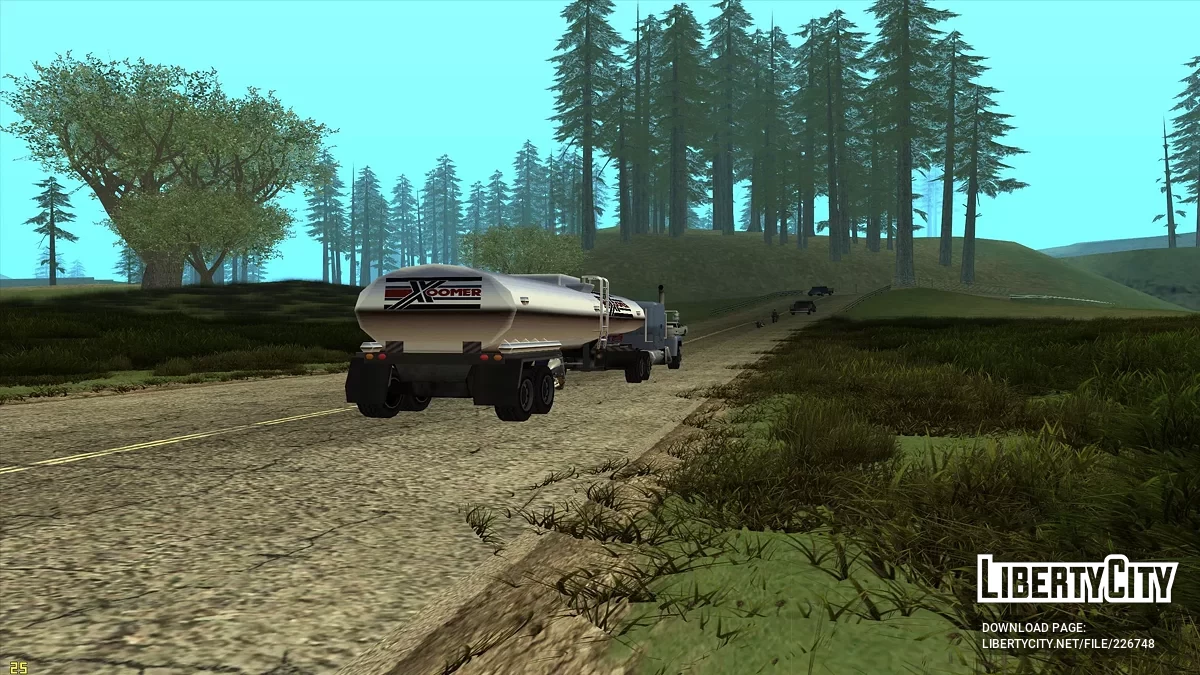 Транспорт с прицепами и не только / GTA San Andreas