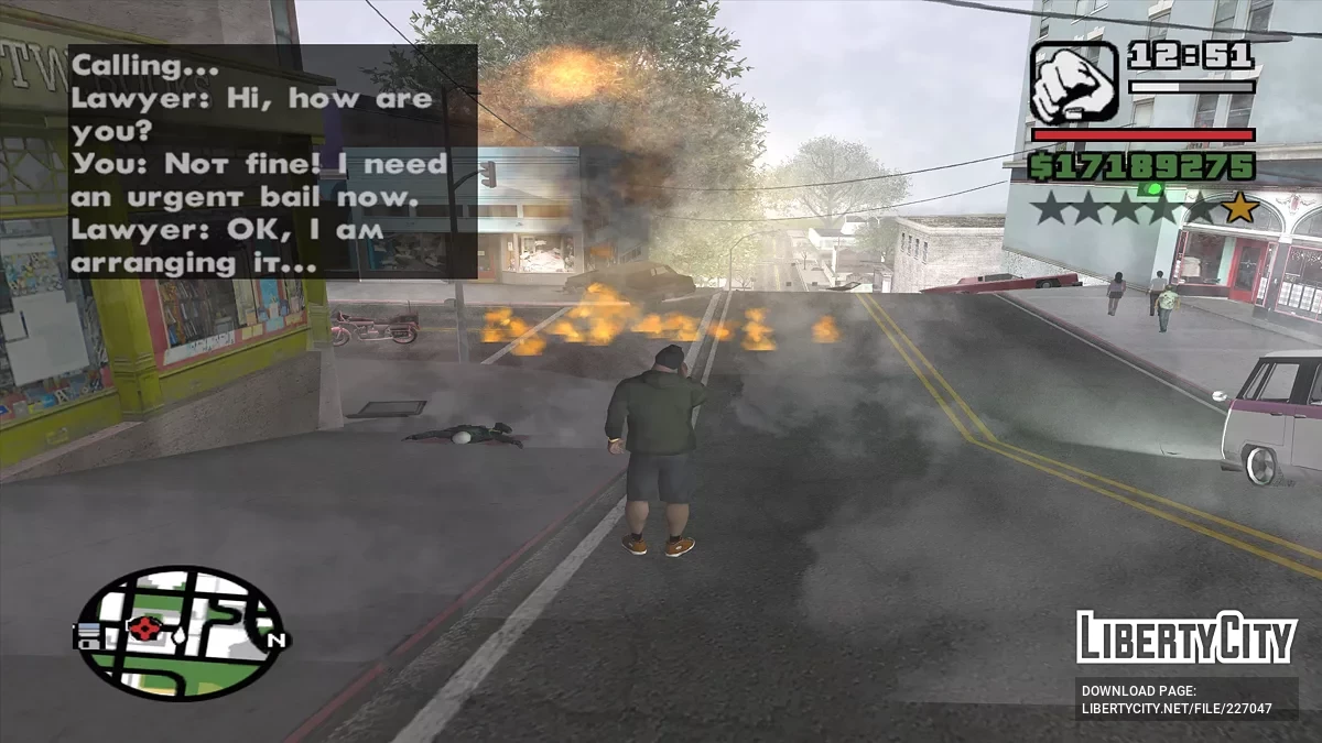 Звонок адвокату / GTA San Andreas