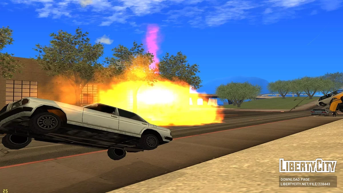 Артиллерийский обстрел / GTA San Andreas