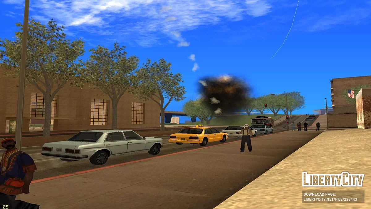 Артиллерийский обстрел / GTA San Andreas