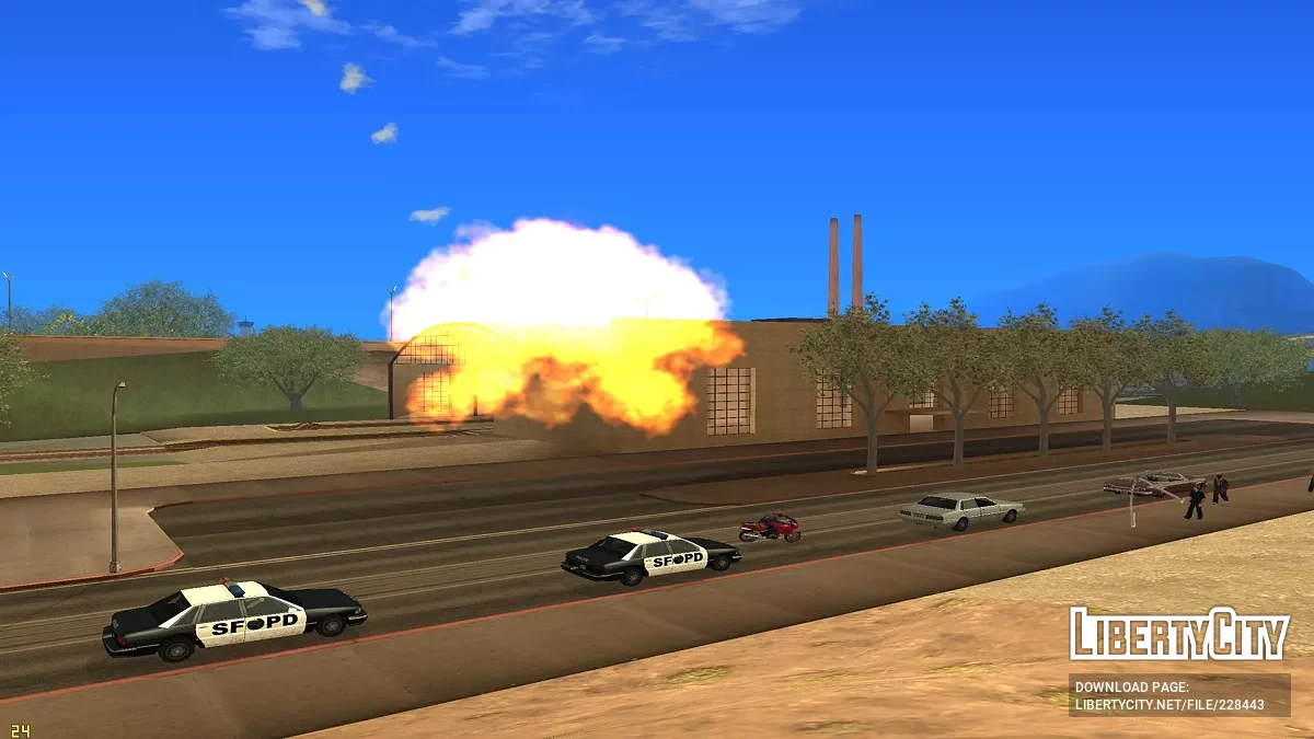 Артиллерийский обстрел / GTA San Andreas