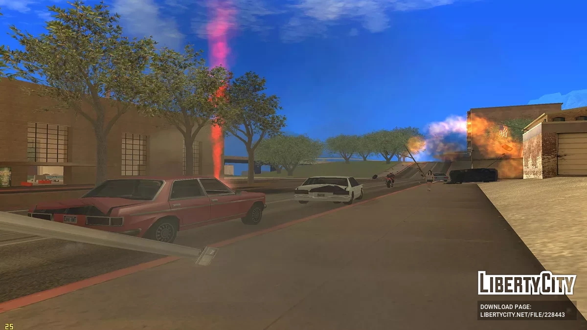 Артиллерийский обстрел / GTA San Andreas