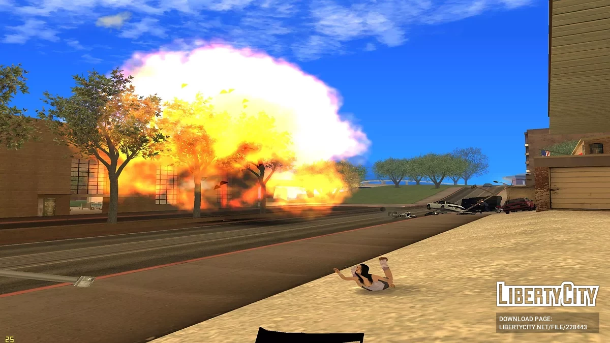 Артиллерийский обстрел / GTA San Andreas