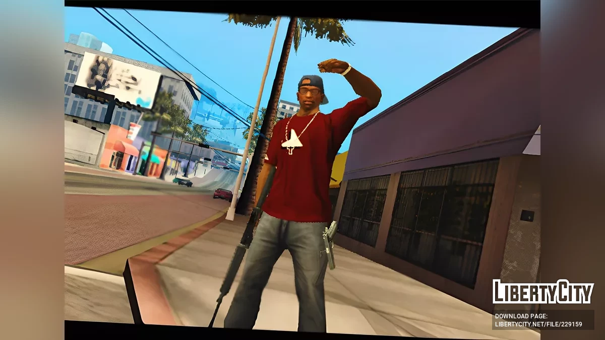 CJ Реакция на Убийство / GTA San Andreas