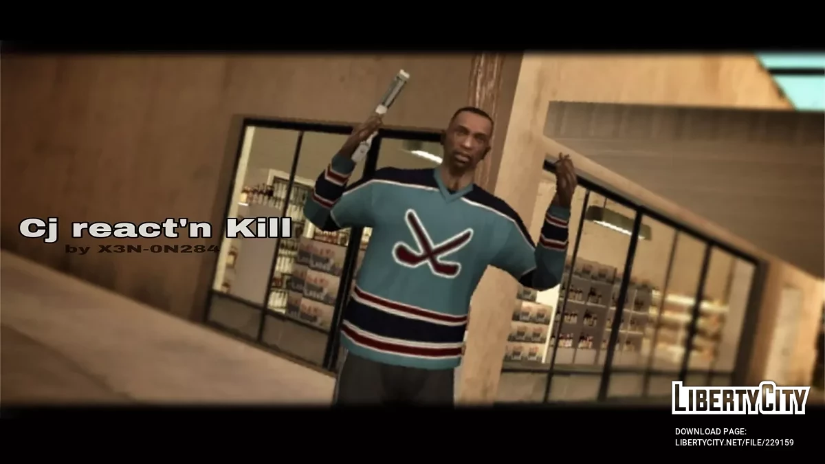 CJ Реакция на Убийство / GTA San Andreas