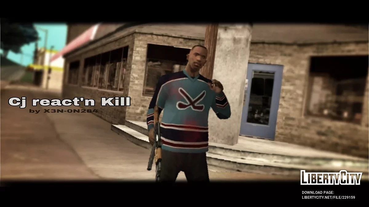 CJ Реакция на Убийство / GTA San Andreas