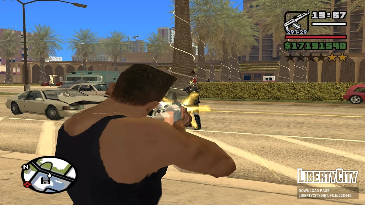 Очки при попадании / GTA San Andreas