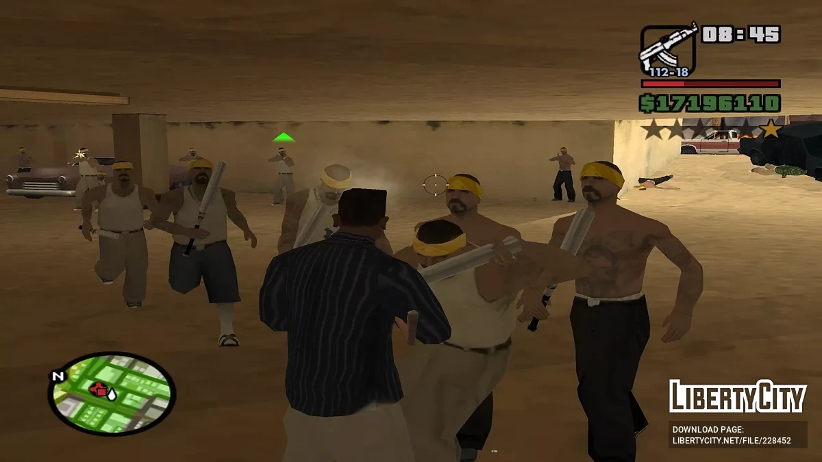 Ограбление  Балласов / GTA San Andreas