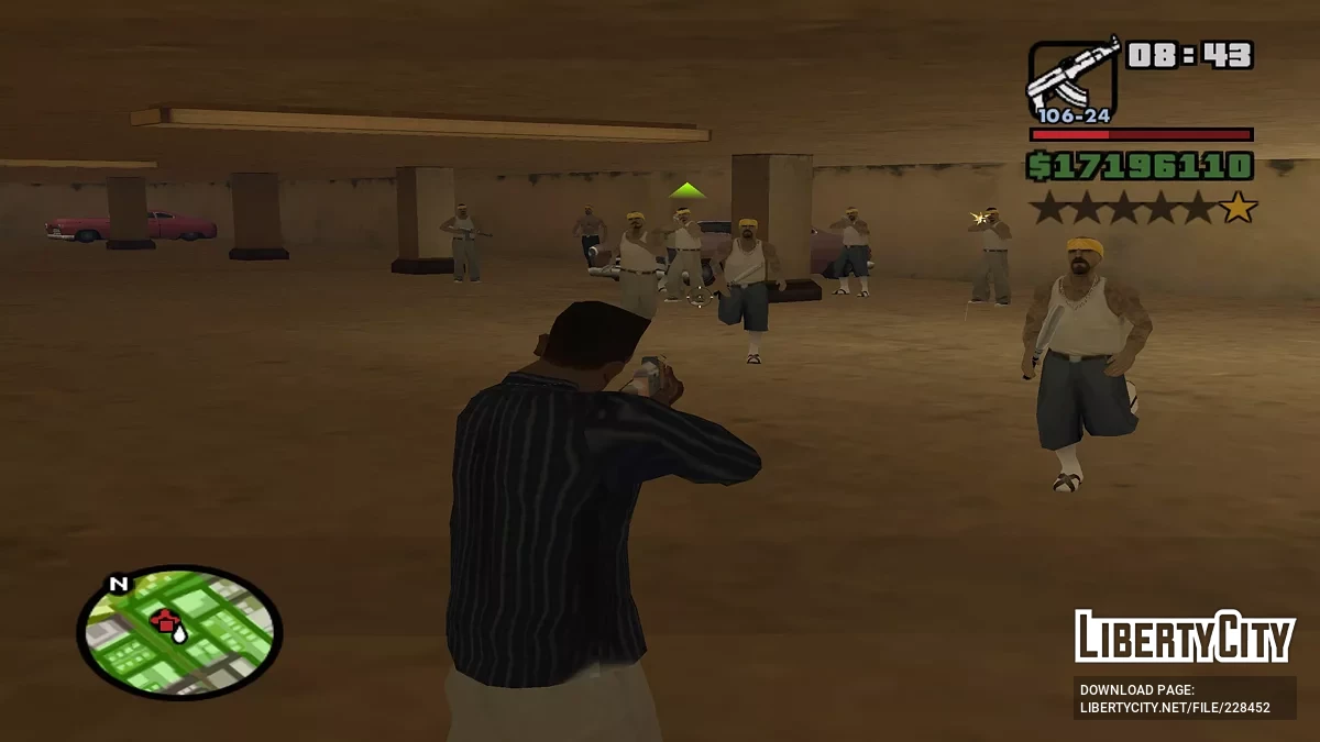 Ограбление  Балласов / GTA San Andreas