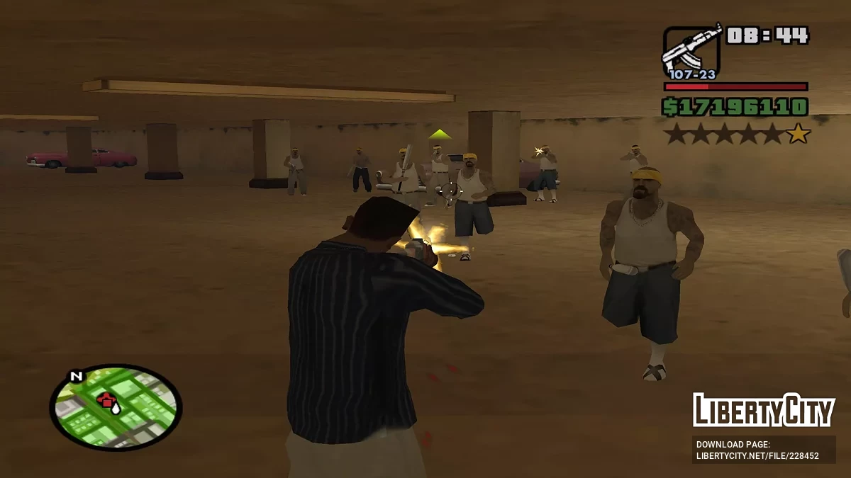 Ограбление  Балласов / GTA San Andreas